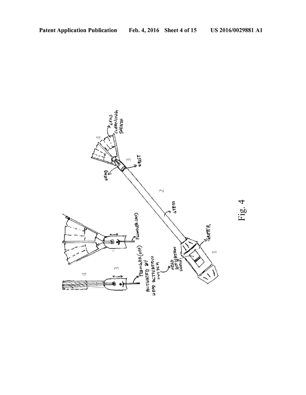 LENS CLEANING INSTRUMENT FOR SURGICAL PROCEDURES PERFORMED IN AN ENCLOSED     CAVITY - diagram, schematic, and image 05