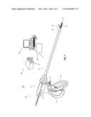 CLAMP ULTRASOUND PROBE FOR LUNG SURGERY diagram and image