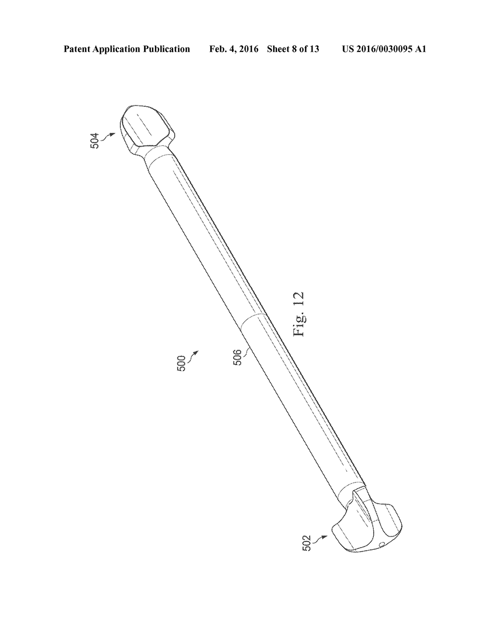 HAMMERTOE IMPLANT WITH ASYMMETRICAL HEAD - diagram, schematic, and image 09