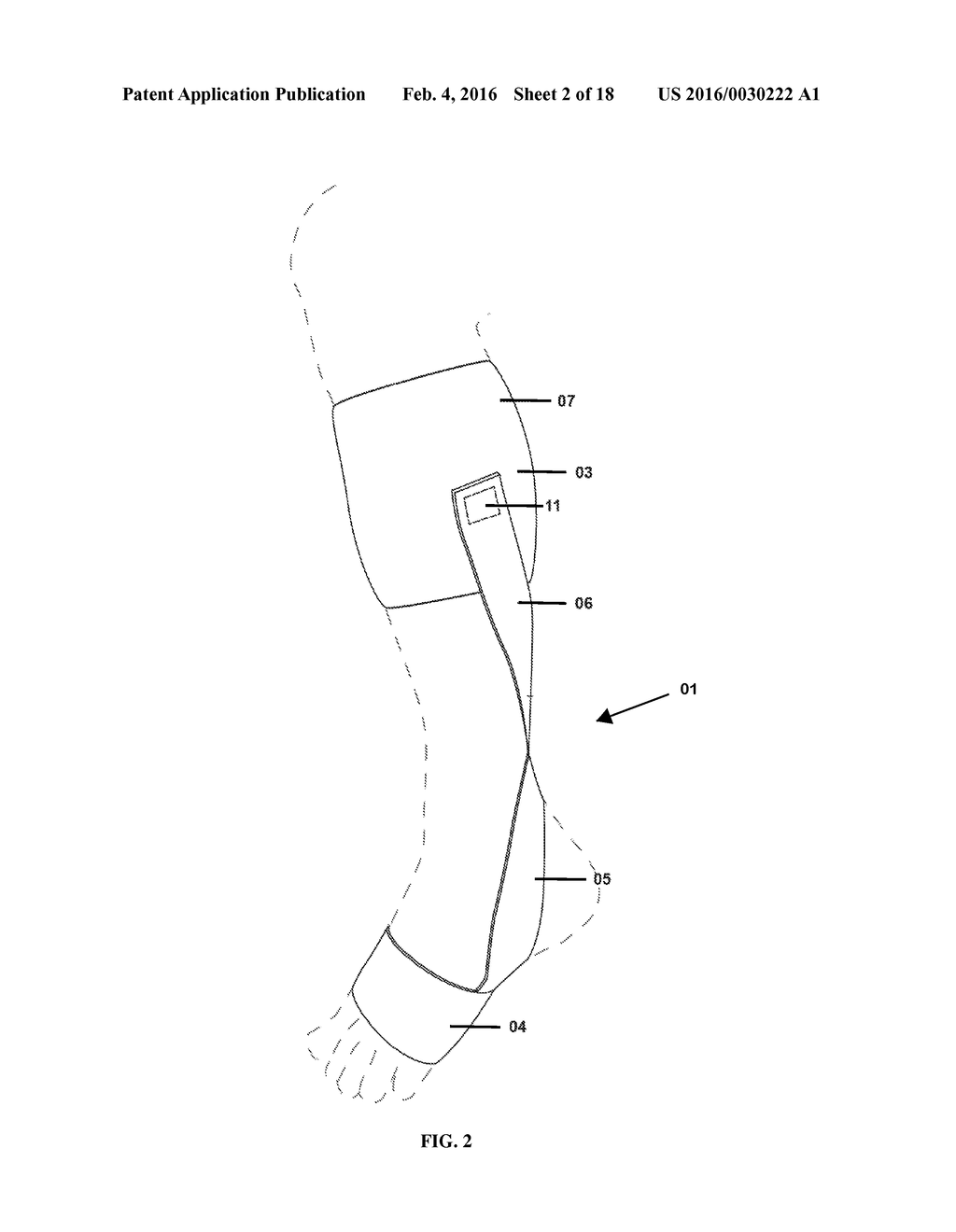 Ankle-Foot Flexion Device - diagram, schematic, and image 03