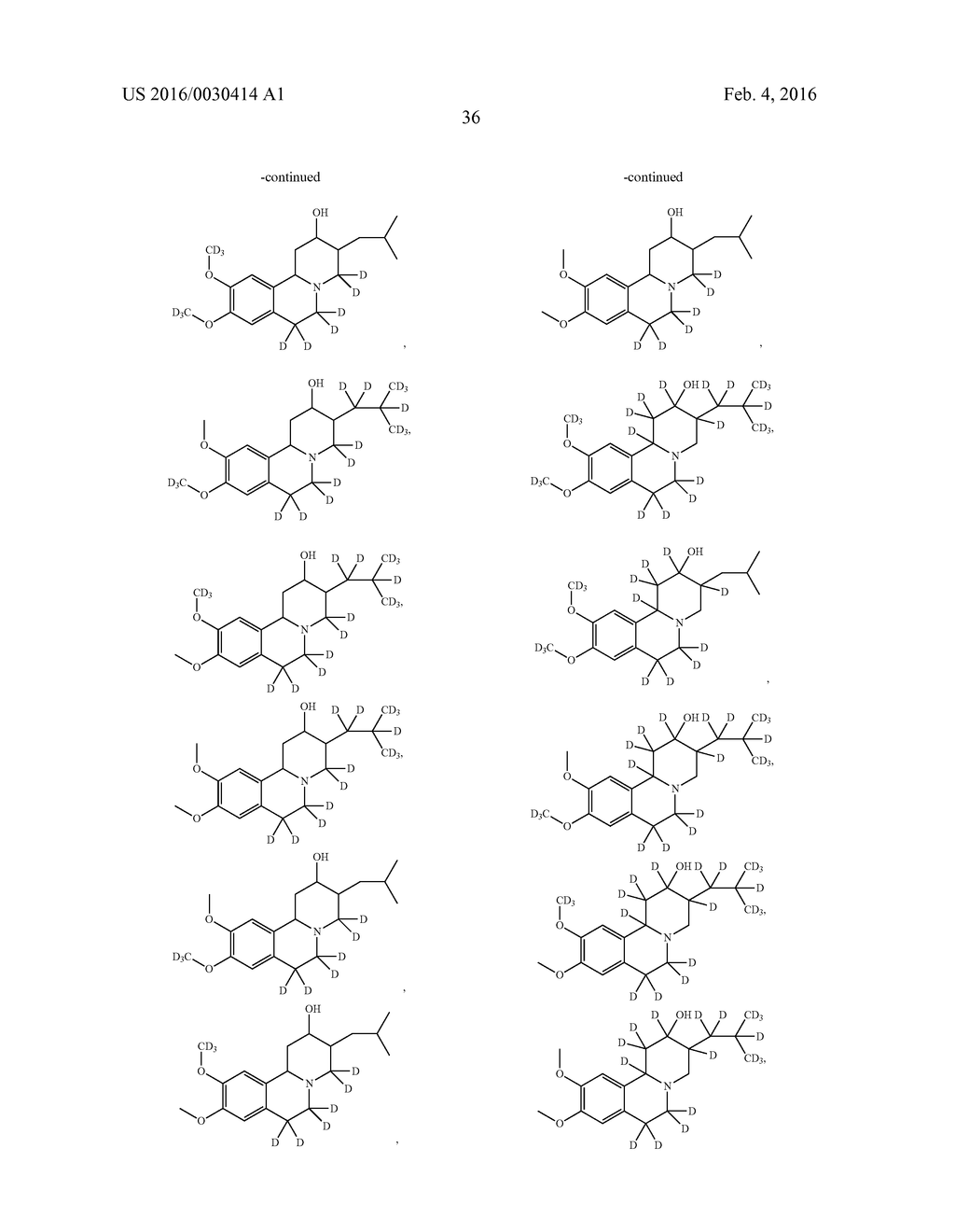 BENZOQUINOLINE INHIBITORS OF VMAT 2 - diagram, schematic, and image 37