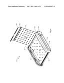 Sterilization Container with Movable and Nestable Lid diagram and image