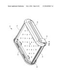 Sterilization Container with Movable and Nestable Lid diagram and image