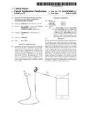 SYSTEM AND METHOD FOR IDENTIFYING FITNESS CYCLES USING EARPHONES WITH     BIOMETRIC SENSORS diagram and image