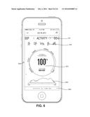 SYSTEM AND METHOD FOR IDENTIFYING FITNESS CYCLES USING EARPHONES WITH     BIOMETRIC SENSORS diagram and image