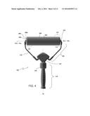 UNIVERSAL PAINT APPLICATOR AND PAINT CONTAINERS WITH HANDLES diagram and image