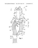 POWER OPERATED ROTARY KNIFE WITH VACUUM ATTACHMENT ASSEMBLY diagram and image