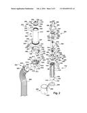 POWER OPERATED ROTARY KNIFE WITH VACUUM ATTACHMENT ASSEMBLY diagram and image