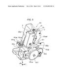 SHEET PROCESSING APPARATUS THAT APPLIES AN ADHESIVE FOR BINDING SHEETS diagram and image