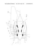 AIRCRAFT TURBOMACHINE COMPRISING A DEFLECTOR diagram and image