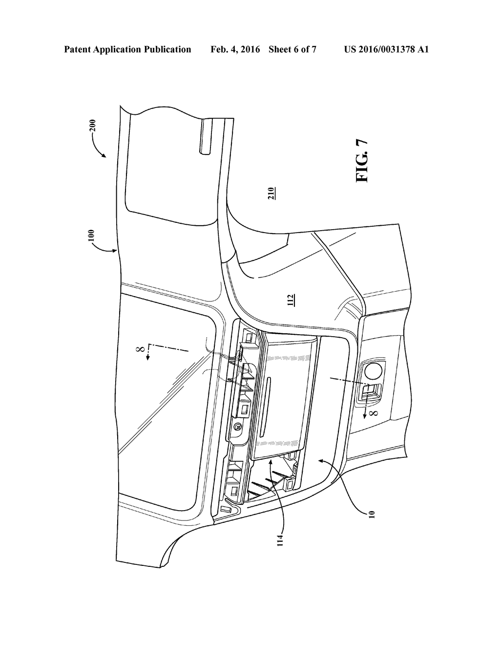 CUP HOLDER ASSEMBLY WITH CANTILEVERED SUPPORT - diagram, schematic, and image 07