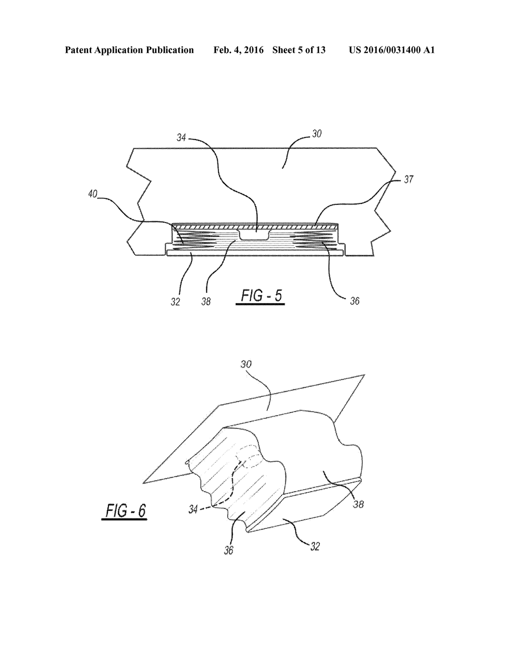 DEPLOYABLE SEMI-RIGID BODY CONTACT RESTRAINT MEMBER WITH INTEGRAL FLEXIBLE     EXPANSION MEMBER - diagram, schematic, and image 06