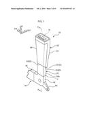 LIFT-UP BUCKLE DEVICE diagram and image