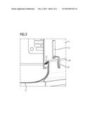 ASSEMBLY DEVICE FOR A SIDE WALL CLADDING ELEMENT OF A RAIL VEHICLE diagram and image