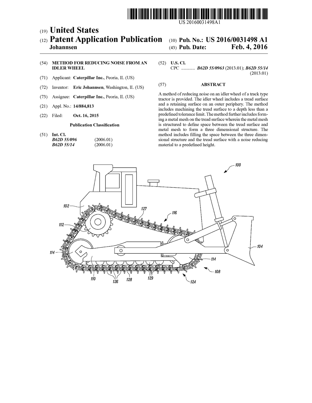 METHOD FOR REDUCING NOISE FROM AN IDLER WHEEL - diagram, schematic, and image 01