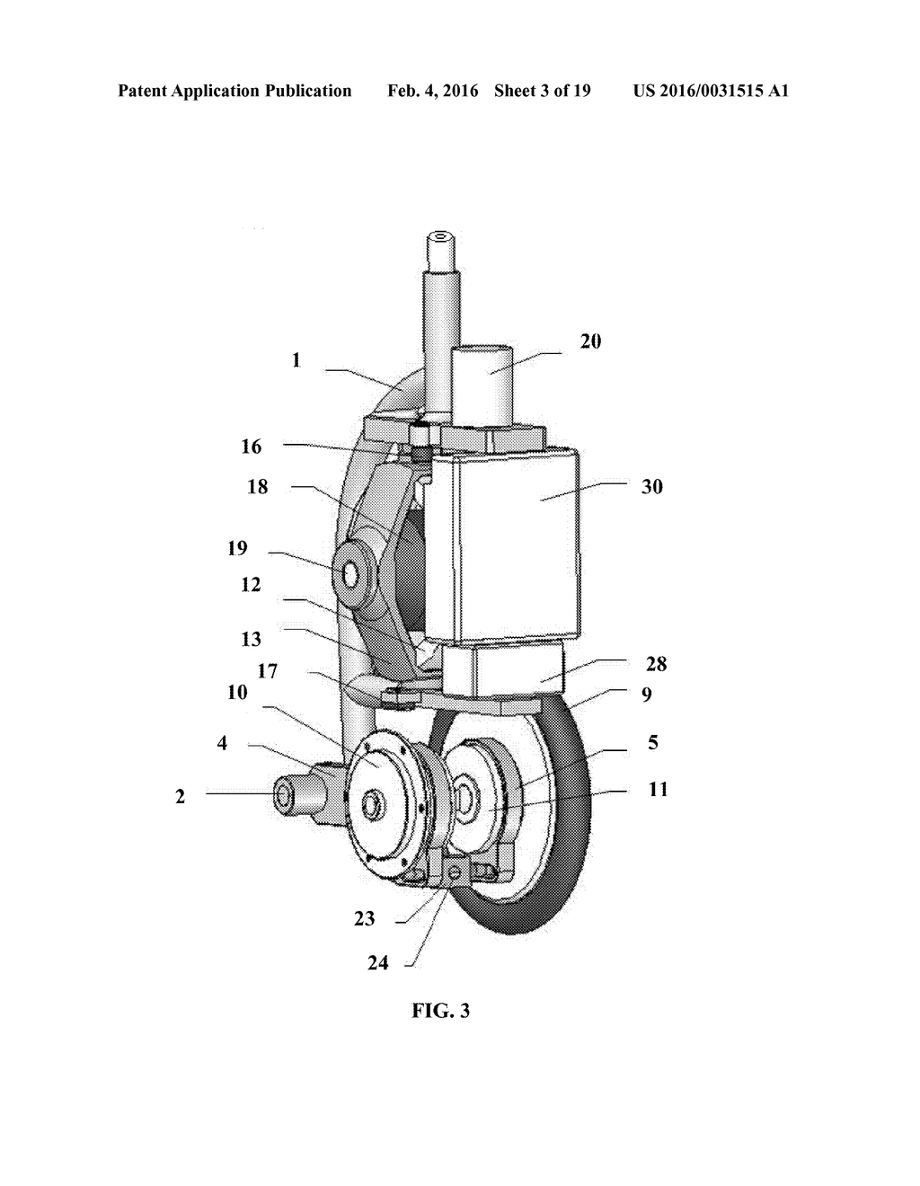 Two-Wheeled Gyroscope-Stabilized Vehicle and Methods for Controlling     Thereof - diagram, schematic, and image 04