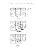 Seating Arrangement, Seat Unit, Tray Table and Seating System diagram and image