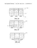 Seating Arrangement, Seat Unit, Tray Table and Seating System diagram and image