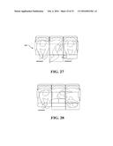 Seating Arrangement, Seat Unit, Tray Table and Seating System diagram and image