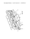 Seating Arrangement, Seat Unit, Tray Table and Seating System diagram and image