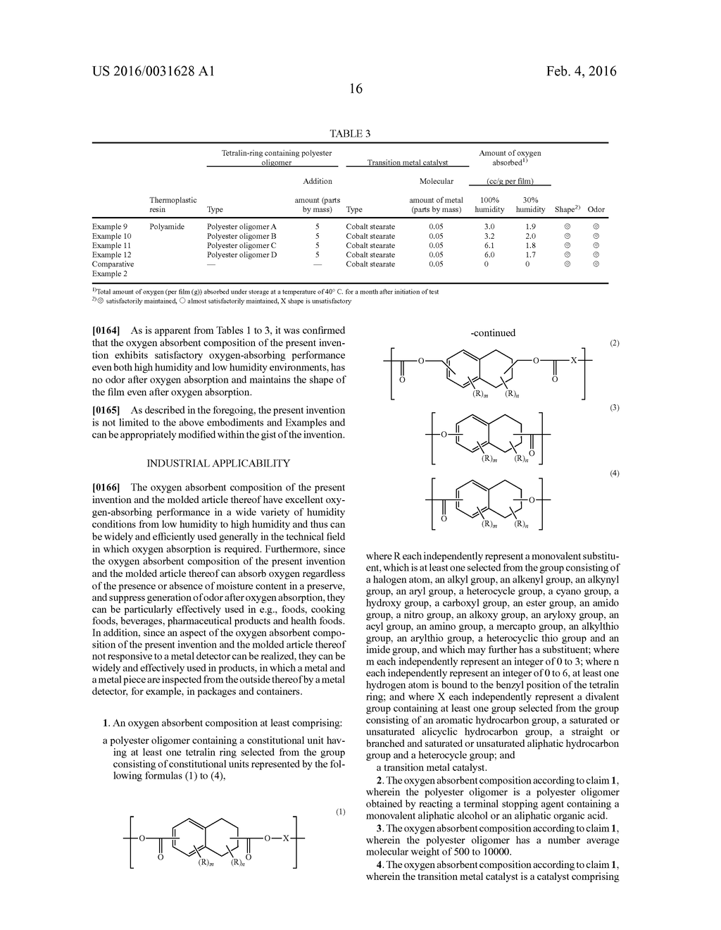 OXYGEN ABSORBENT COMPOSITION - diagram, schematic, and image 17