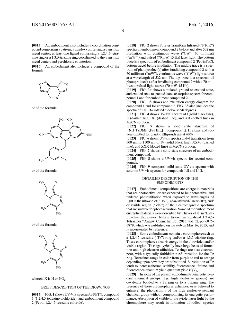 PHOTOACTIVE ENERGETIC MATERIALS - diagram, schematic, and image 13