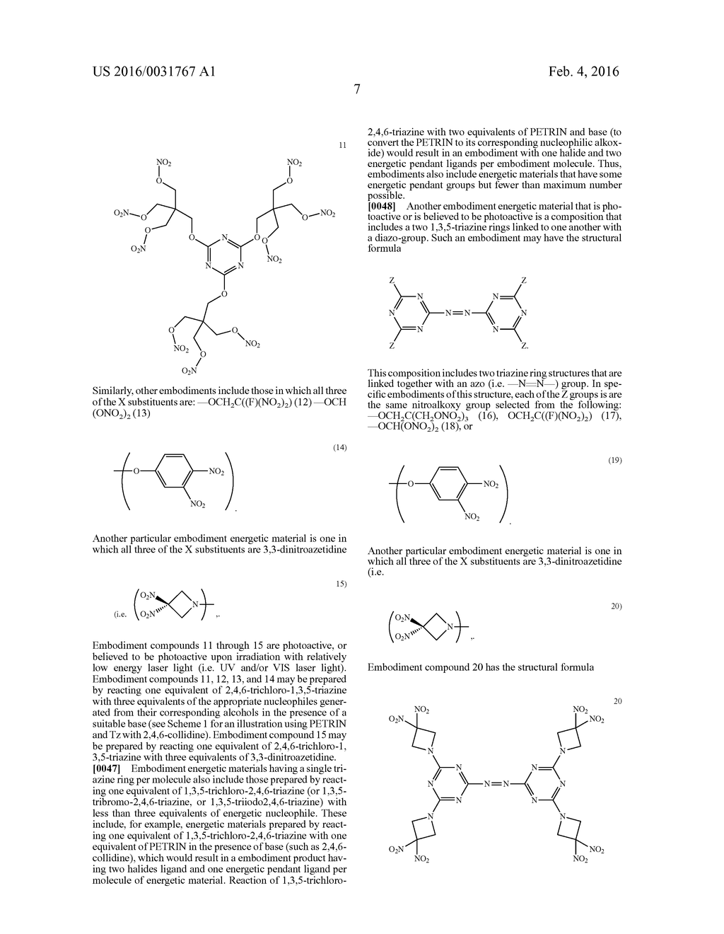 PHOTOACTIVE ENERGETIC MATERIALS - diagram, schematic, and image 17