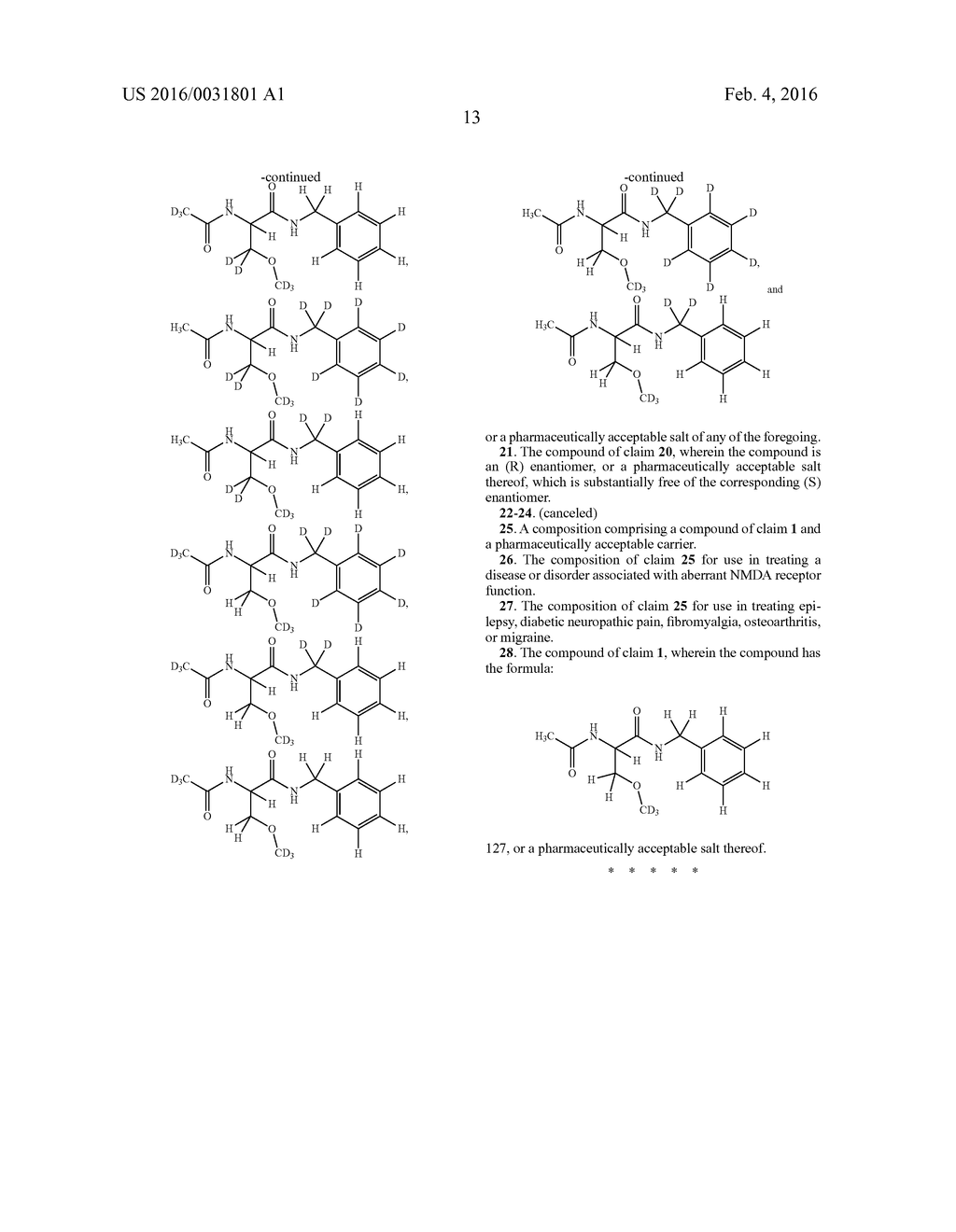 DEUTERATED 2-AMINO-3-HYDROXYPROPANOIC ACID DERIVATIVES - diagram, schematic, and image 15