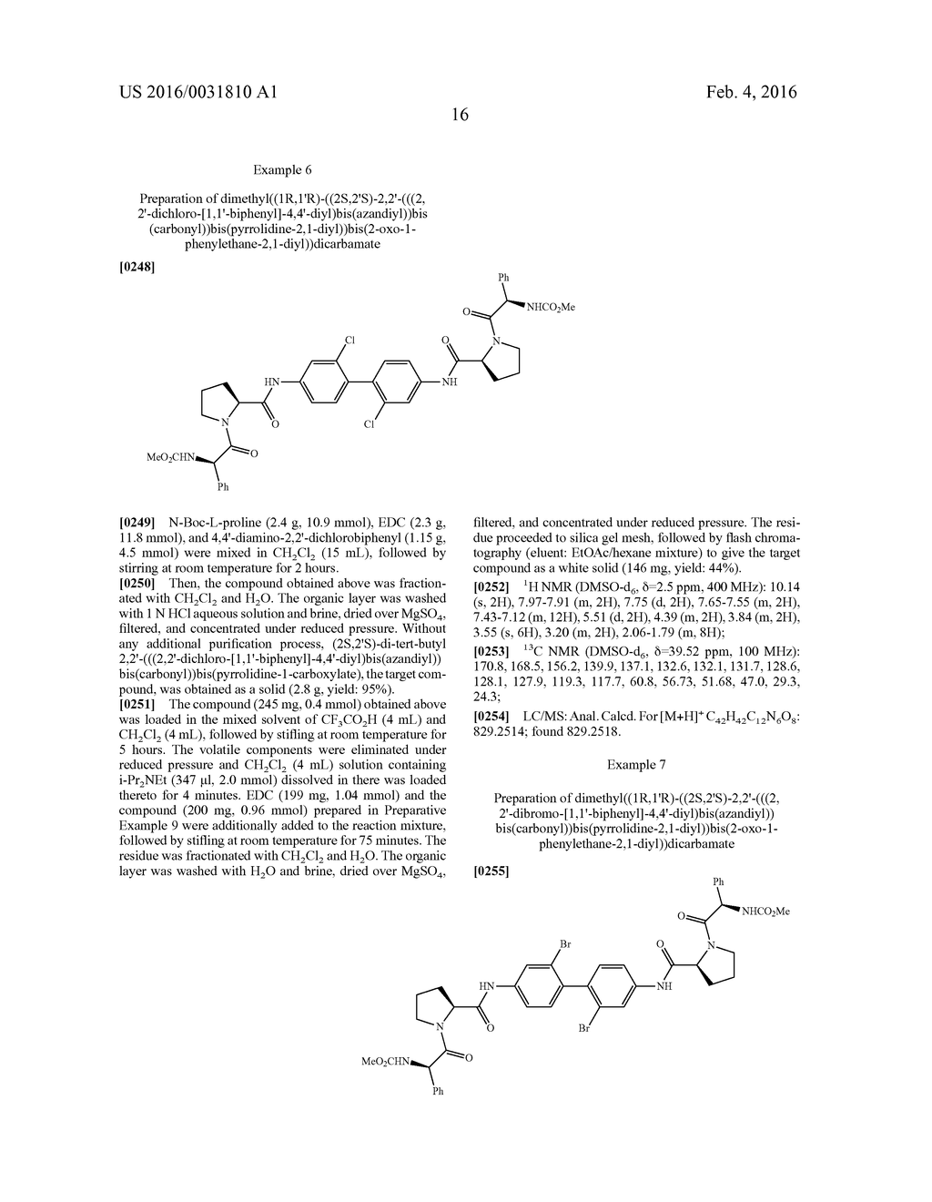 BENZIDINE DERIVATIVE, METHOD FOR PREPARING SAME, AND PHARMACEUTICAL     COMPOSITION CONTAINING BENZIDINE DERIVATIVE FOR TREATING LIVER DISEASE     CAUSED BY HEPATITIS C VIRUS - diagram, schematic, and image 19