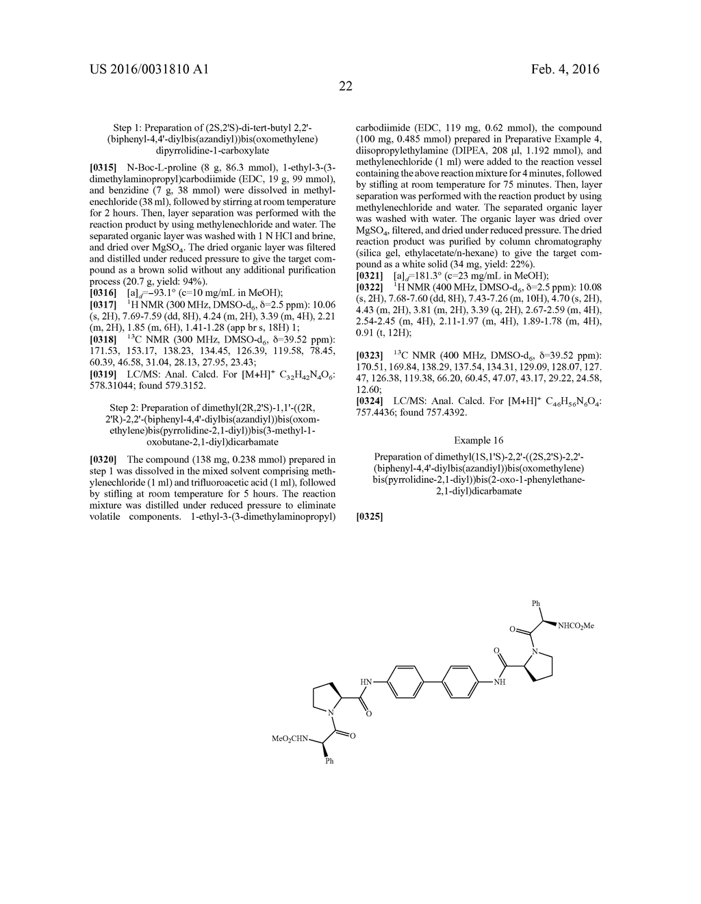 BENZIDINE DERIVATIVE, METHOD FOR PREPARING SAME, AND PHARMACEUTICAL     COMPOSITION CONTAINING BENZIDINE DERIVATIVE FOR TREATING LIVER DISEASE     CAUSED BY HEPATITIS C VIRUS - diagram, schematic, and image 25