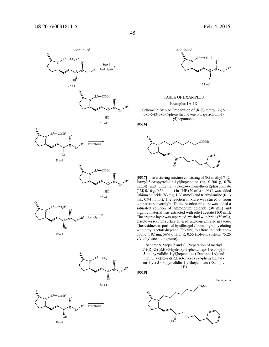 LACTAM COMPOUNDS AS EP4 RECEPTOR-SELECTIVE AGONISTS FOR USE IN THE     TREATMENT OF EP4-MEDIATED DISEASES AND CONDITIONS - diagram, schematic, and image 46