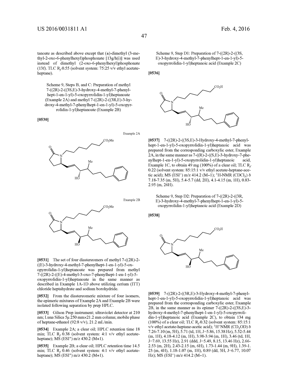 LACTAM COMPOUNDS AS EP4 RECEPTOR-SELECTIVE AGONISTS FOR USE IN THE     TREATMENT OF EP4-MEDIATED DISEASES AND CONDITIONS - diagram, schematic, and image 48