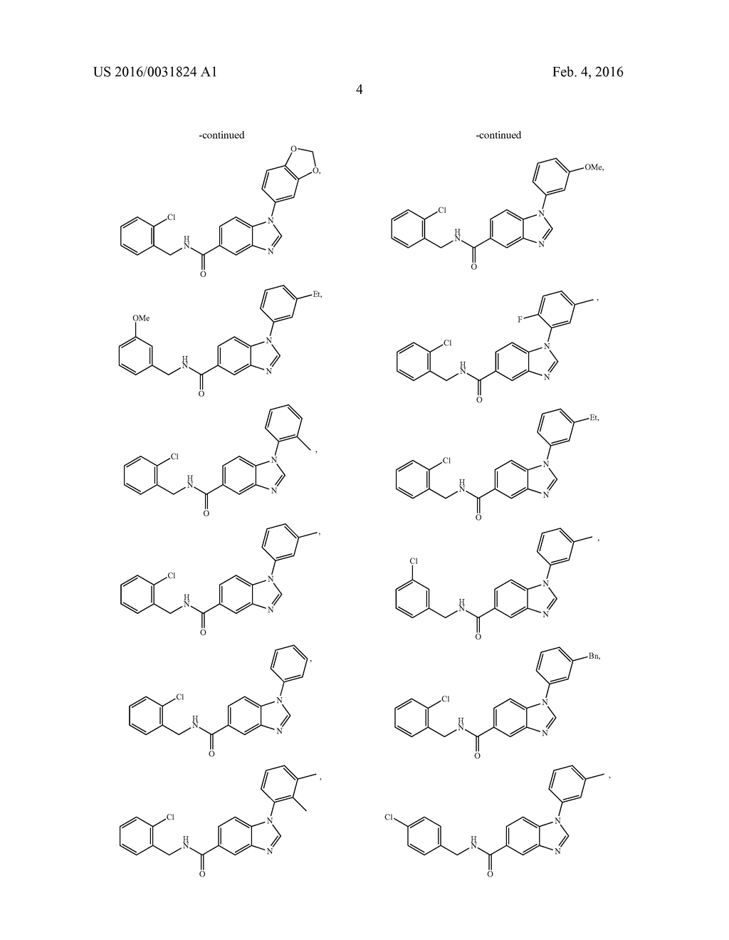 BENZIMIDAZOLE DERIVATIVES AND USES THEREOF - diagram, schematic, and image 43