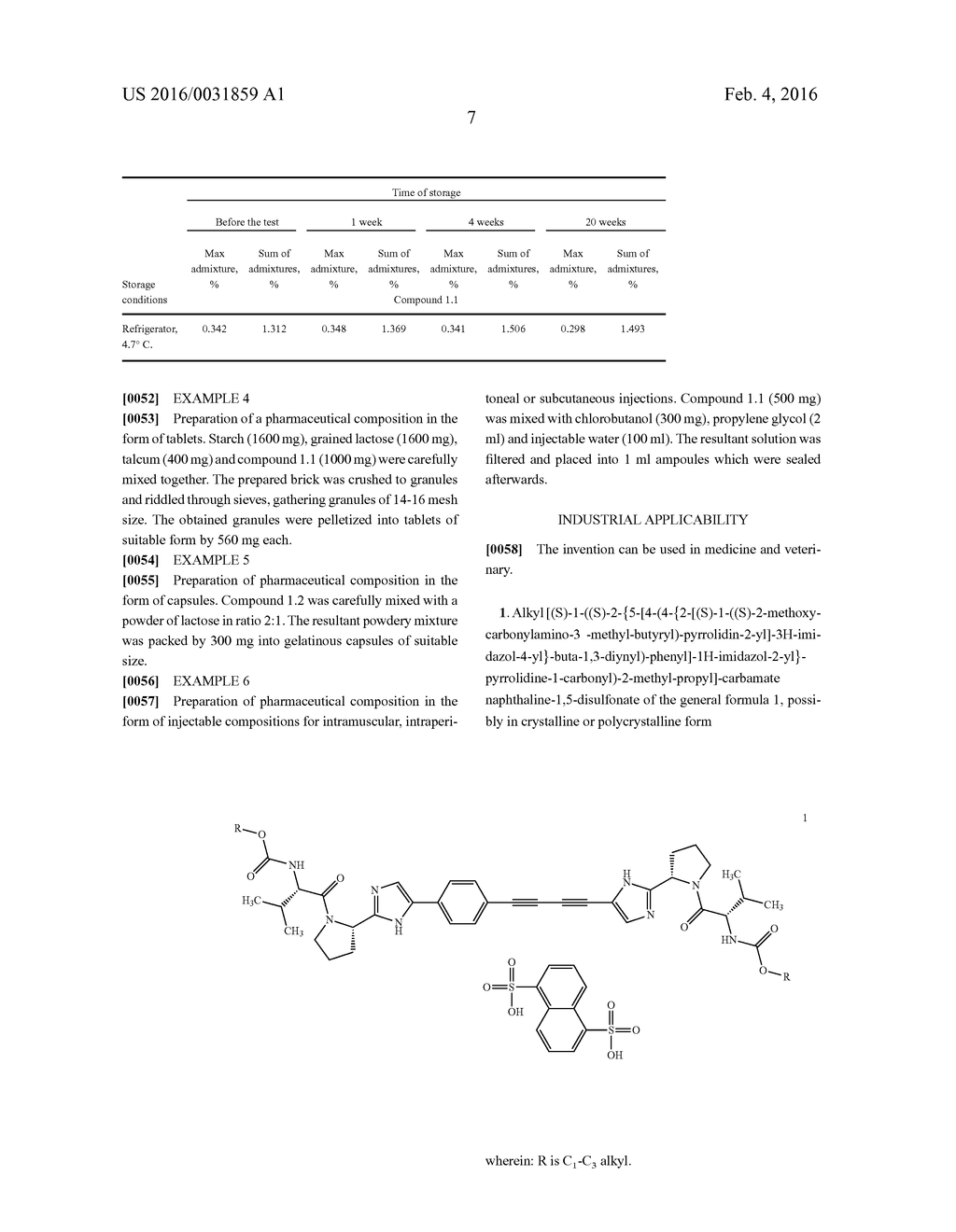 Alkyl [(S)-1-((S)-2--buta-1,3-diynyl)-phenyl]-1H-imidazol-2-yl}-pyrrolidin-    e-1-carbonyl)-2-methyl-propyl]-carbamate naphthalene-1,5-disulfonate,     pharmaceutical composition, medicament, method for treatment of viral     diseases - diagram, schematic, and image 08