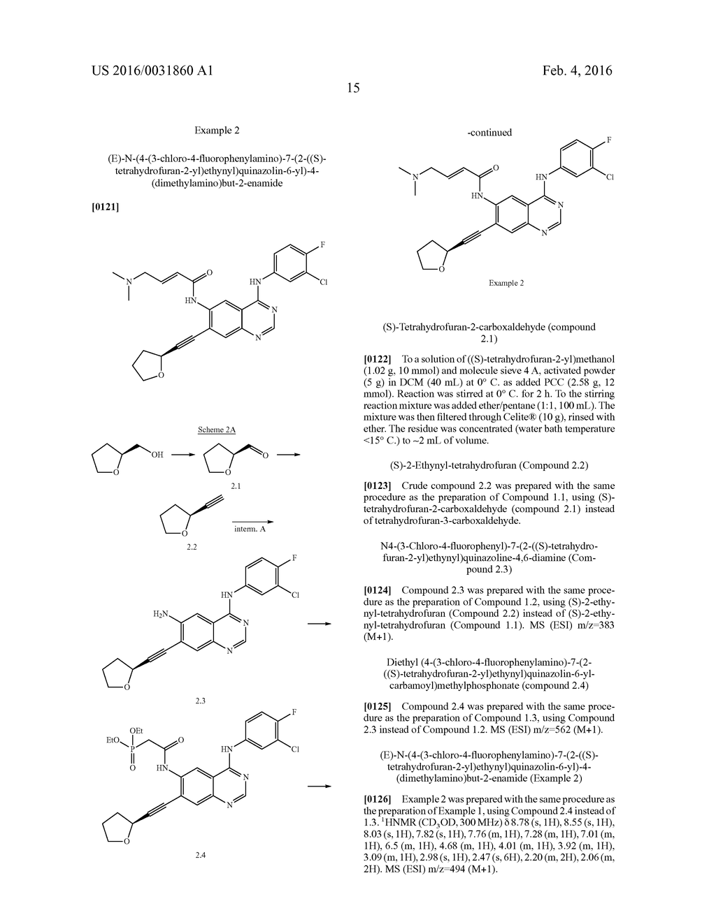 ALKYNE SUBSTITUTED QUINAZOLINE COMPOUND AND METHODS OF USE - diagram, schematic, and image 20