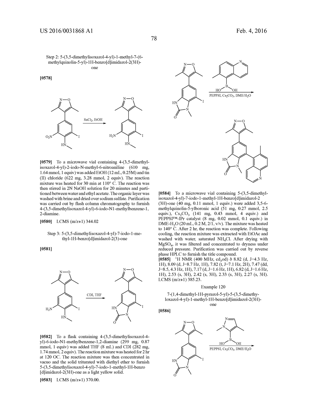 BENZIMIDAZOLONE DERIVATIVES AS BROMODOMAIN INHIBITORS - diagram, schematic, and image 79