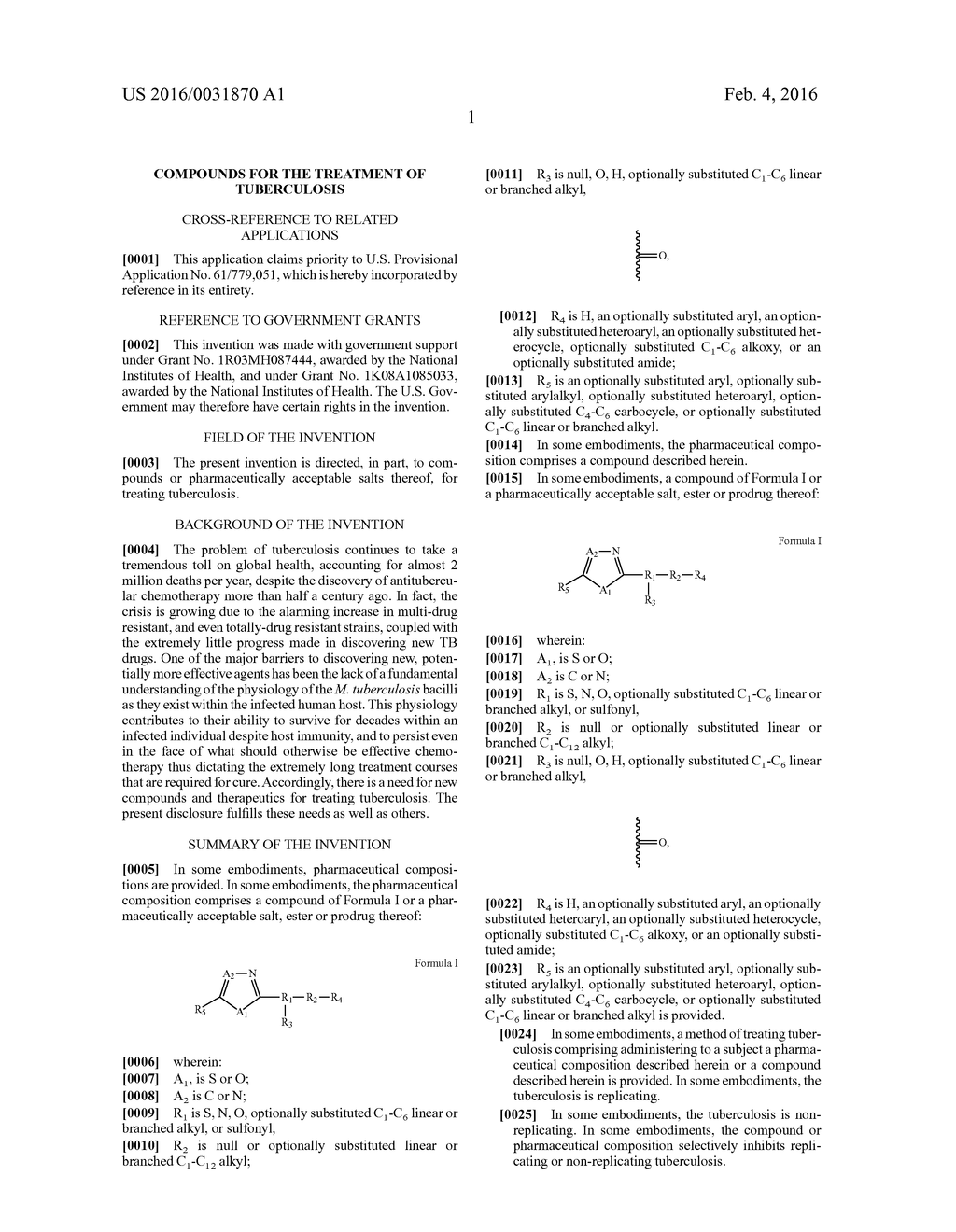 COMPOUNDS FOR THE TREATMENT OF TUBERCULOSIS - diagram, schematic, and image 02