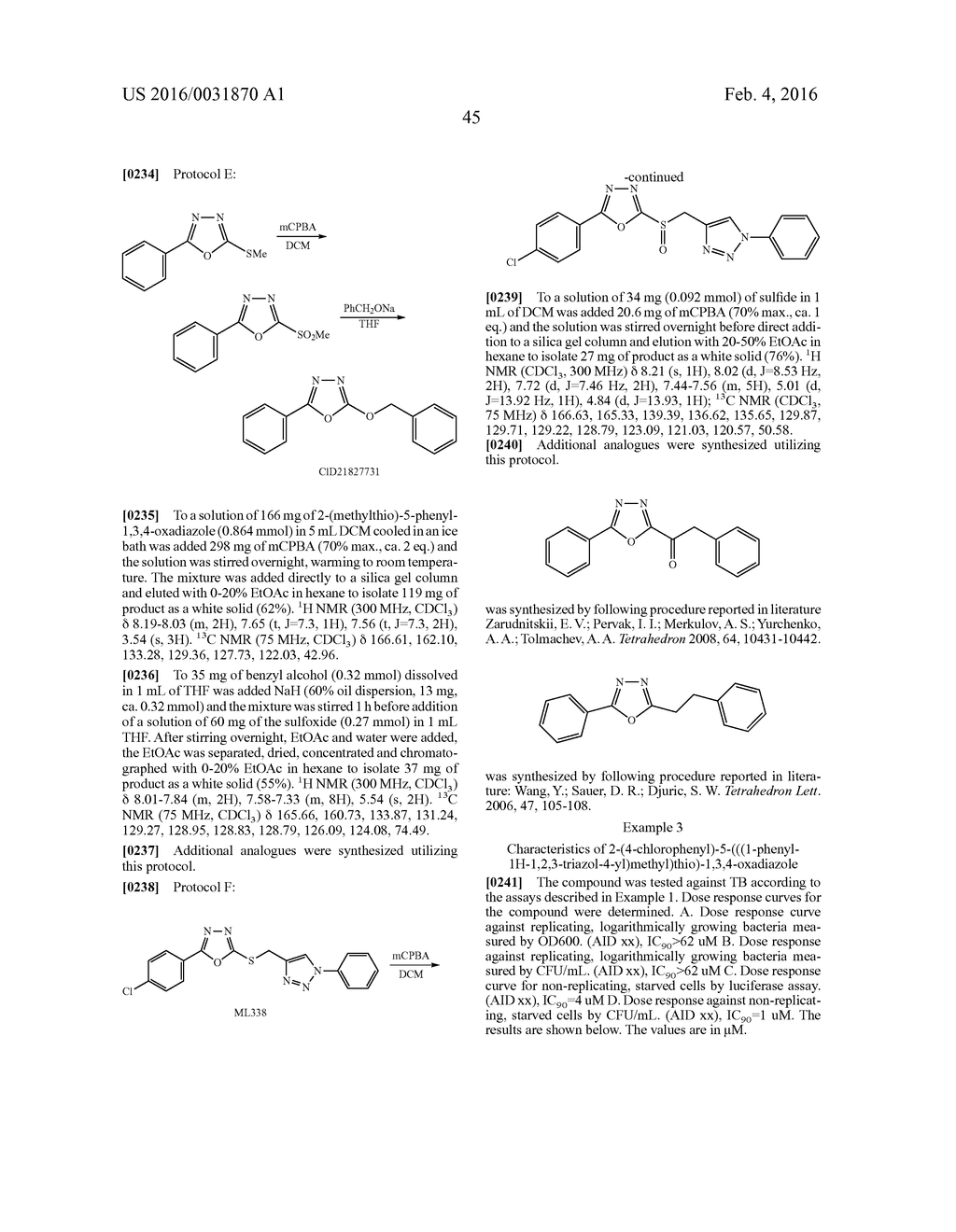 COMPOUNDS FOR THE TREATMENT OF TUBERCULOSIS - diagram, schematic, and image 46