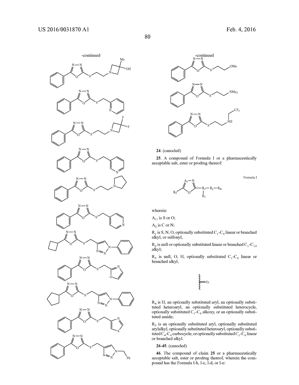 COMPOUNDS FOR THE TREATMENT OF TUBERCULOSIS - diagram, schematic, and image 81