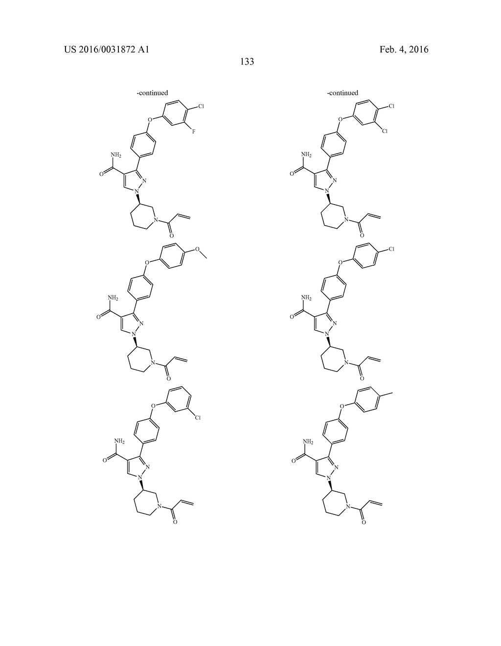 HETEROAROMATIC COMPOUNDS AS BTK INHIBITORS - diagram, schematic, and image 134