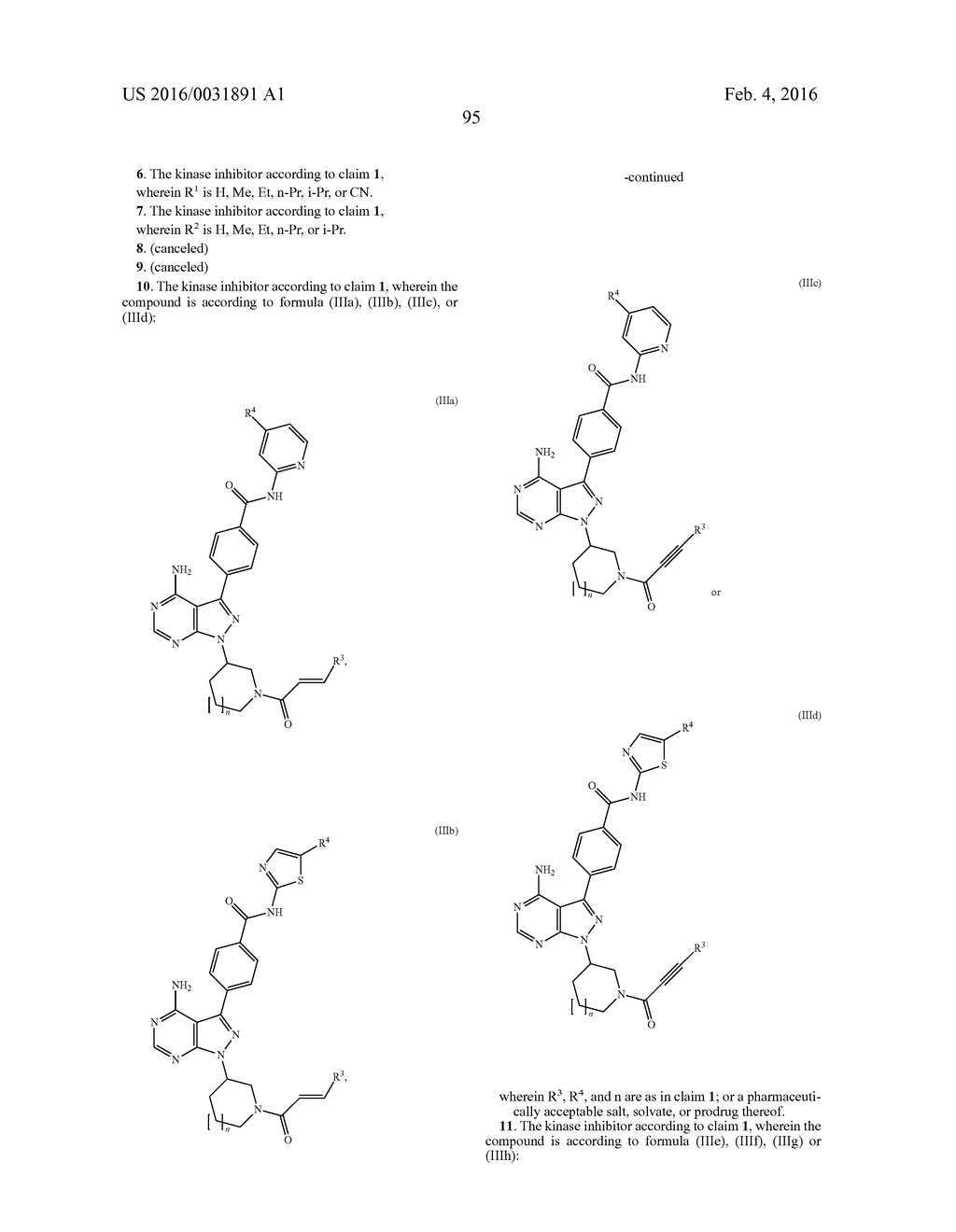 INHIBITORS OF BRUTON'S TYROSINE KINASE - diagram, schematic, and image 96