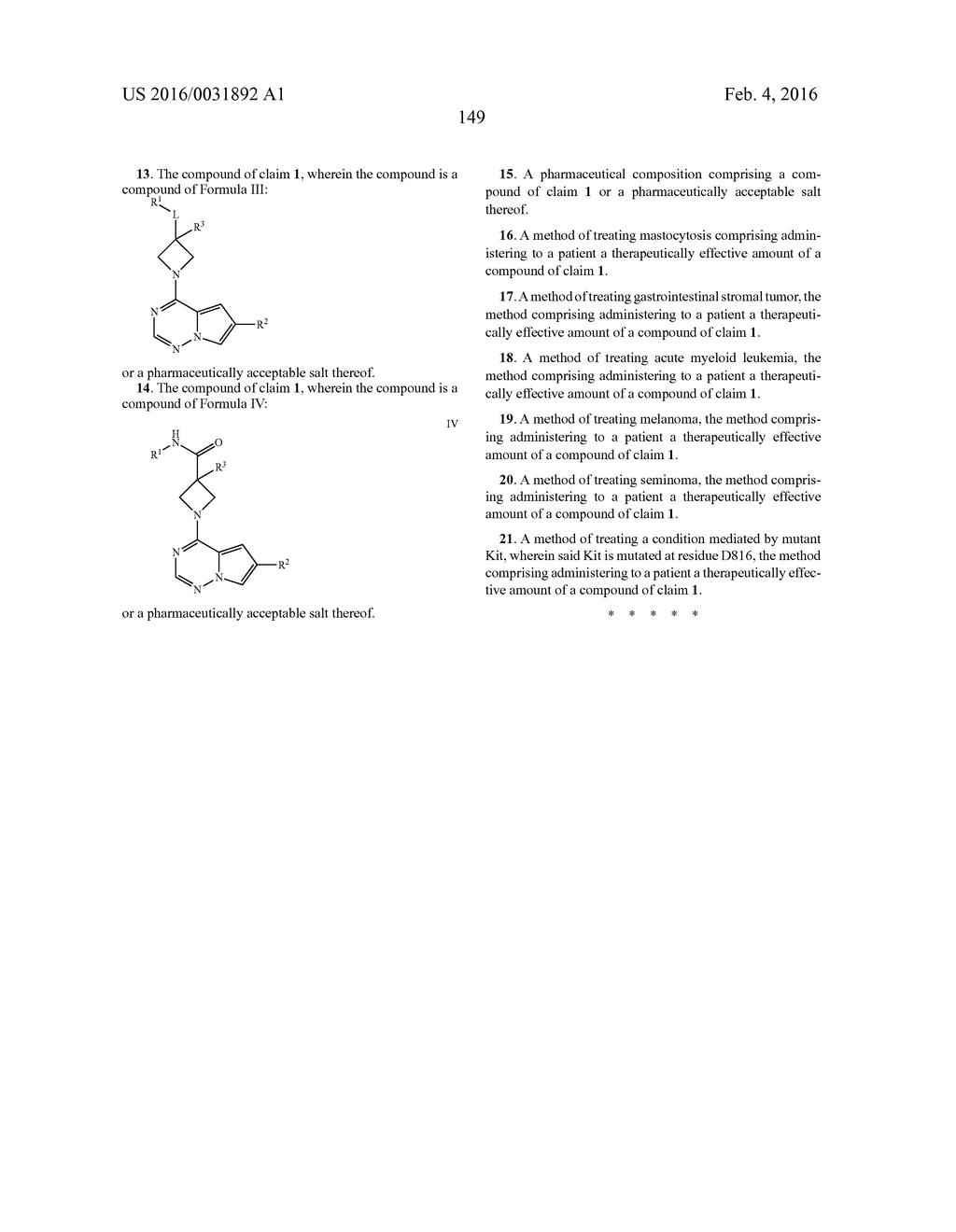 COMPOSITIONS USEFUL FOR TREATING DISORDERS RELATED TO KIT - diagram, schematic, and image 150