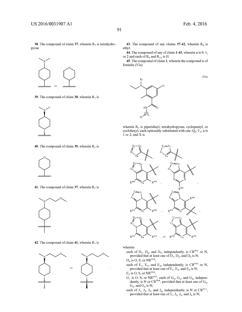 Substituted Benzene Compounds - diagram, schematic, and image 92