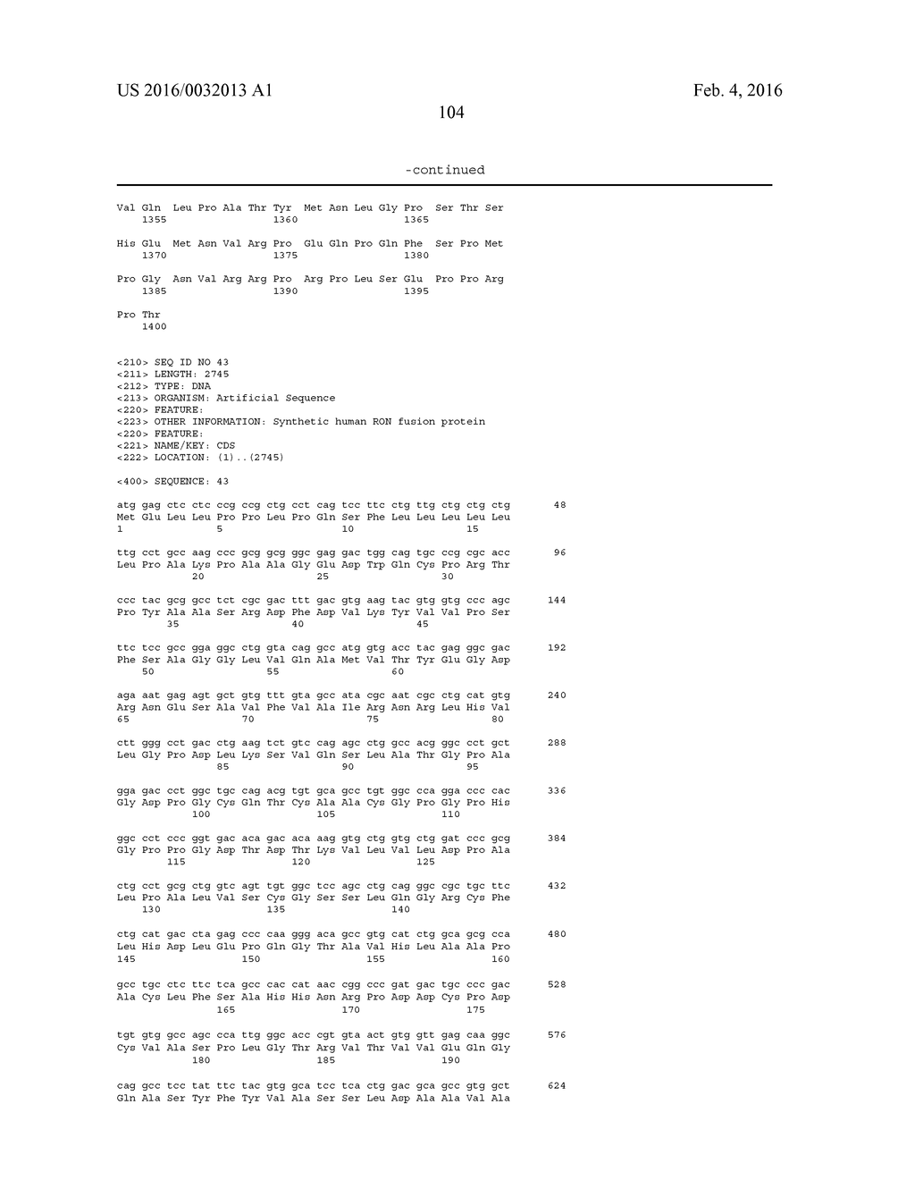 RON COMPOSITIONS AND METHODS OF USE THEREOF - diagram, schematic, and image 135