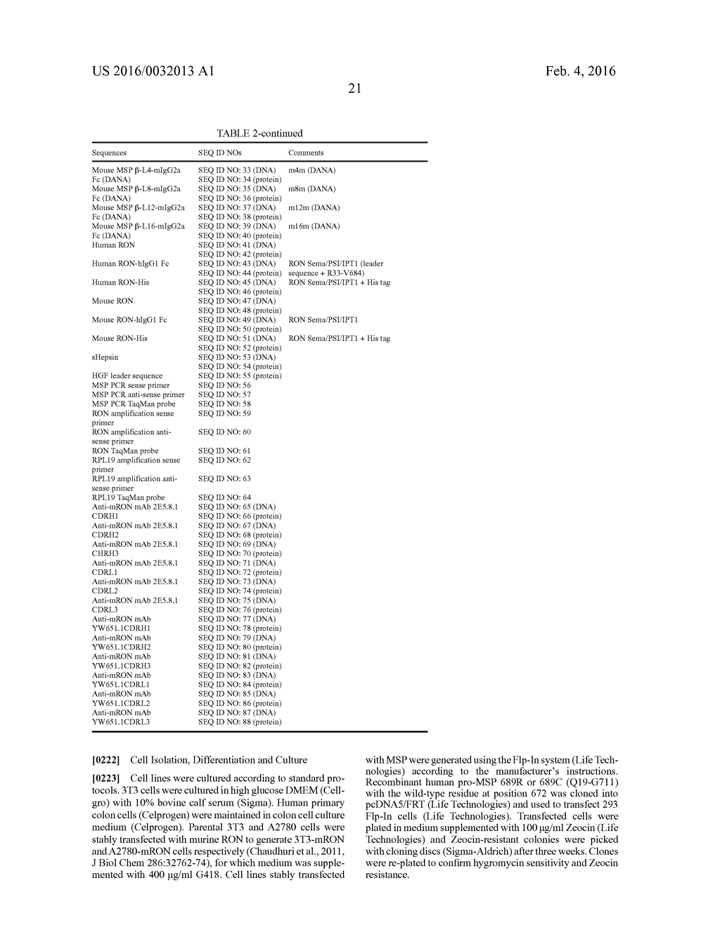 RON COMPOSITIONS AND METHODS OF USE THEREOF - diagram, schematic, and image 52