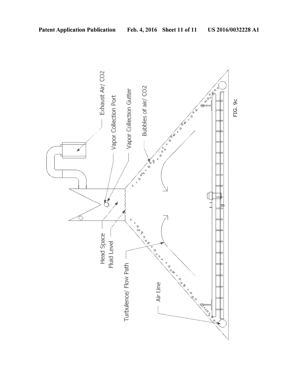 PHOTO-BIOREACTOR FOR MASS PRODUCTION OF PHOTOSYNTHETIC ORGANISMS - diagram, schematic, and image 12