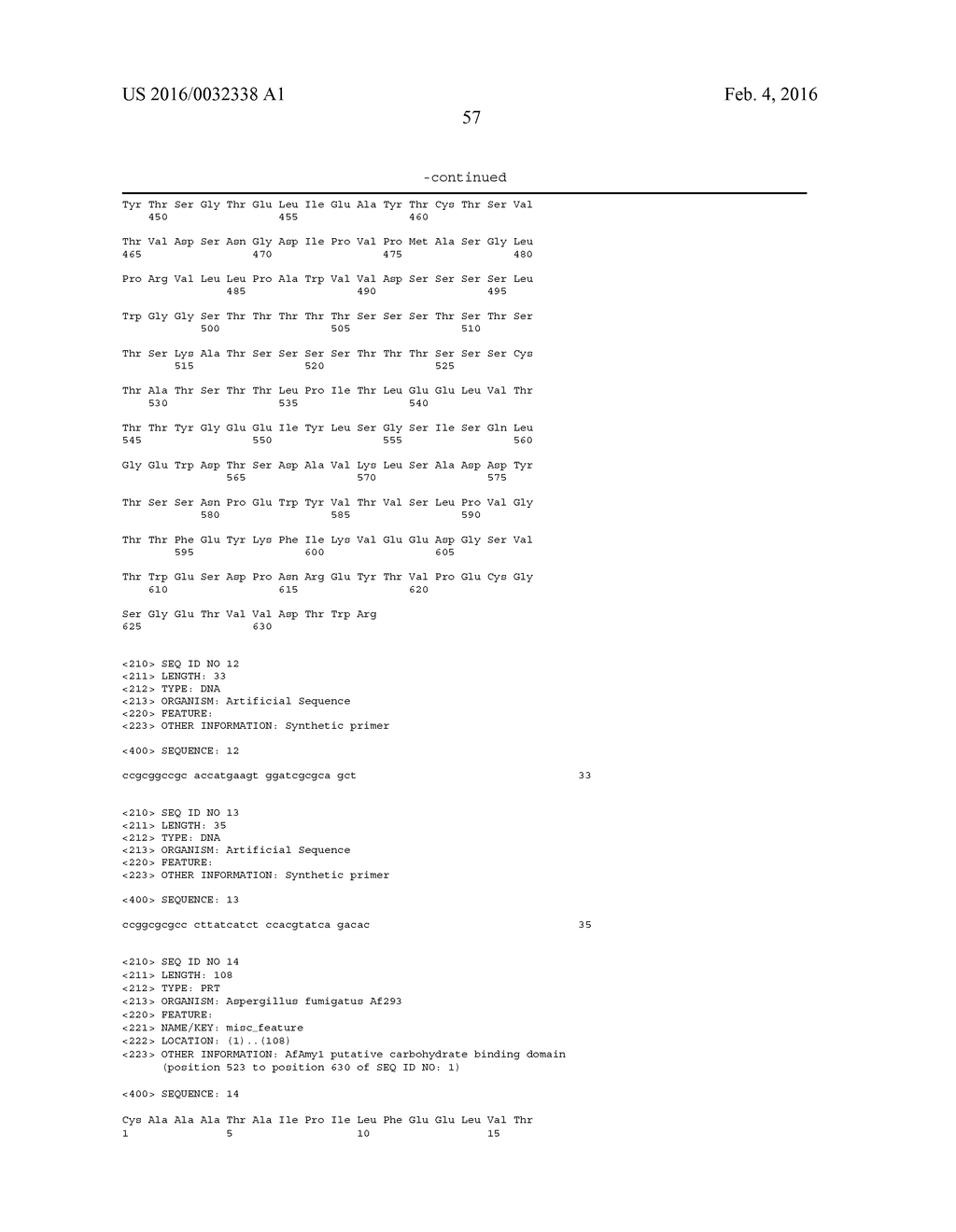 METHOD OF USING ALPHA-AMYLASE FROM ASPERGILLUS FUMIGATUS AND ISOAMYLASE     FOR SACCHARIFICATION - diagram, schematic, and image 65