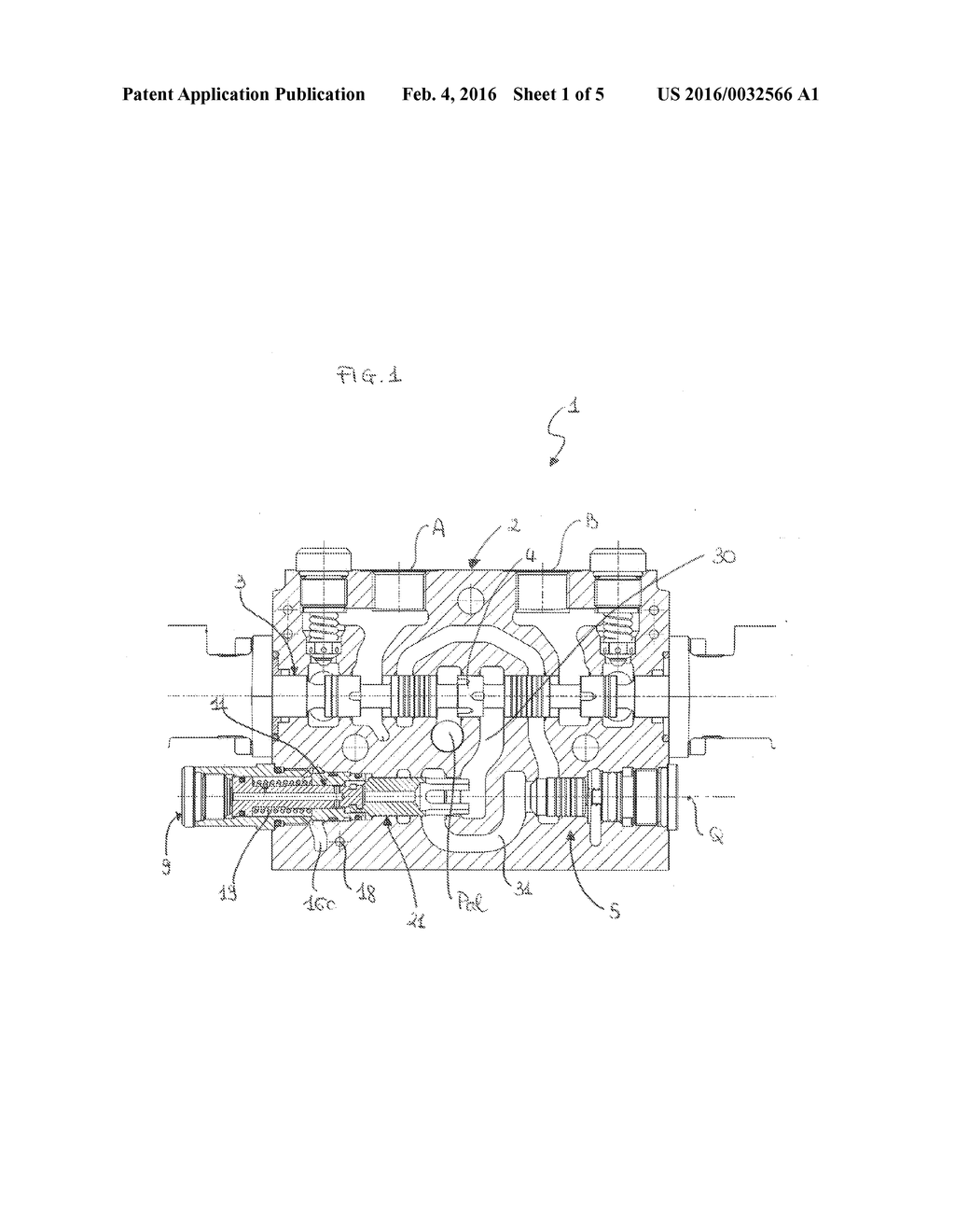 HYDRAULIC SECTION FOR LOAD SENSING APPLICATIONS AND MULTIPLE HYDRAULIC     DISTRIBUTOR - diagram, schematic, and image 02