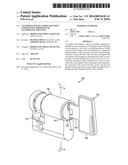 CYLINDER LOCK INCLUDING MULTIPLE COOPERATING SIDEBARS FOR CONTROLLING THE     LOCK diagram and image