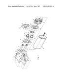 DUAL-SHAFT SYNCHRONOUS TRANSMISSION FIXING DEVICE diagram and image